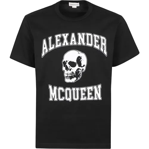 Men's Clothing T-Shirts & Polos Ss24 , male, Sizes: S, M, XL, L - alexander mcqueen - Modalova