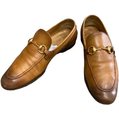 Flat Sole Pre-owned Shoes , female, Sizes: 9 1/2 UK - Gucci Vintage - Modalova