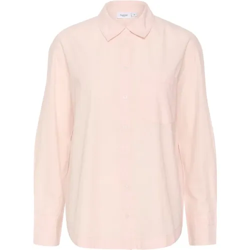 Findresz Shirt Bluser Sepia Rose , Damen, Größe: M - Saint Tropez - Modalova