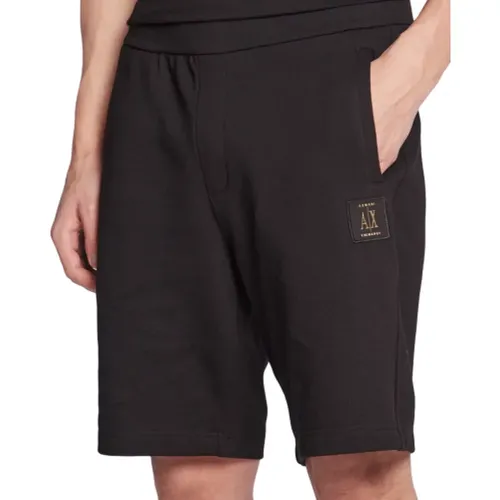 Trendy Summer Shorts in 8Nzspq Zj1Zz Style , male, Sizes: S, L, M - Armani Exchange - Modalova