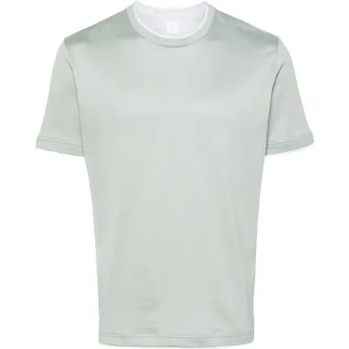 Italian Cotton T-Shirt , male, Sizes: 2XL, XL - Eleventy - Modalova