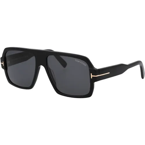 Camden Sonnenbrille für Stilvollen Sonnenschutz , Herren, Größe: 58 MM - Tom Ford - Modalova