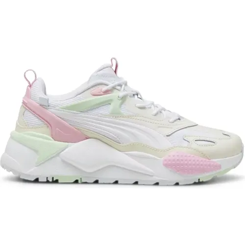 White Pink Lilac Leisure Trainers Sneakers , female, Sizes: 6 UK, 4 1/2 UK, 8 UK, 7 1/2 UK, 3 UK, 5 1/2 UK, 4 UK, 5 UK, 7 UK - Puma - Modalova