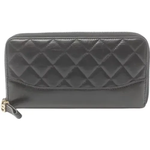 Pre-owned Leather wallets , female, Sizes: ONE SIZE - Chanel Vintage - Modalova