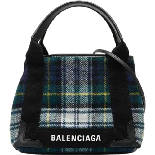 Pre-owned Wool handbags , female, Sizes: ONE SIZE - Balenciaga Vintage - Modalova