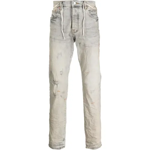 Slim-fit Jeans , Herren, Größe: W32 - Purple Brand - Modalova