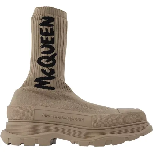 Sock Boots with Black Accents , male, Sizes: 8 UK, 6 UK, 7 UK - alexander mcqueen - Modalova