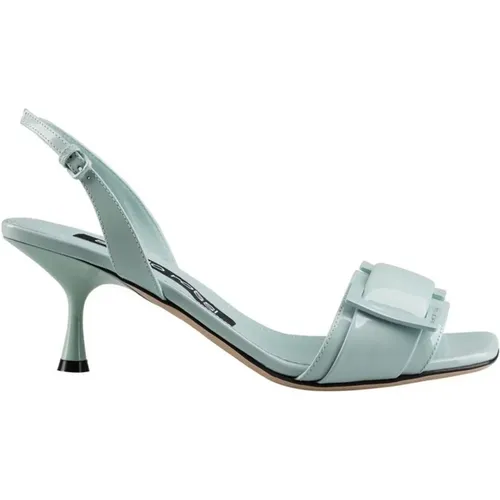 Leather Sandals Elegant Style , female, Sizes: 7 UK - Sergio Rossi - Modalova