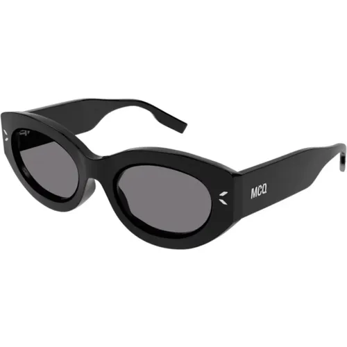 Mq0324S Sonnenbrille - Mutiger und Femininer Cat-Eye-Stil , Damen, Größe: ONE Size - alexander mcqueen - Modalova