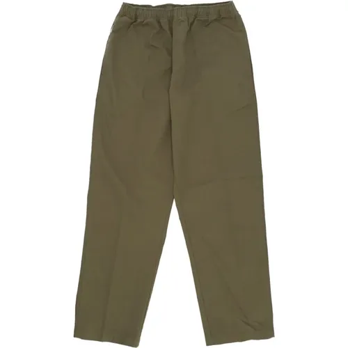 Twill Long Trousers Elastic Drawstring , male, Sizes: L, M, XS, S, XL - Obey - Modalova