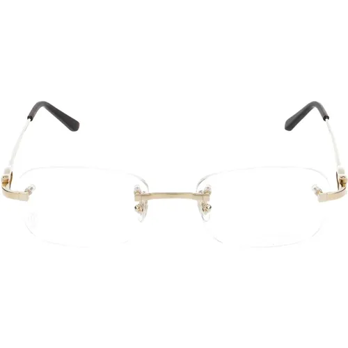 Stylish Eyeglasses Ct0290O , male, Sizes: 53 MM - Cartier - Modalova