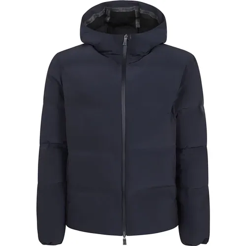 Impact Bomber Jacke Blau Herno - Herno - Modalova