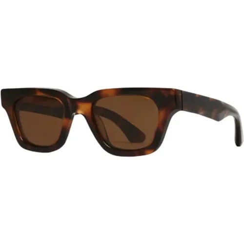 Black Tortoise Sunglasses UV Protection , male, Sizes: ONE SIZE - CHiMi - Modalova