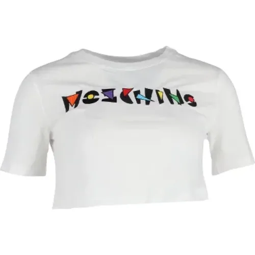 Pre-owned Cotton tops , female, Sizes: S - Moschino Pre-Owned - Modalova