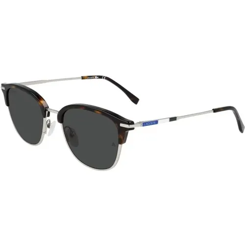 Sunglasses, Silver embly , female, Sizes: 52 MM - Lacoste - Modalova