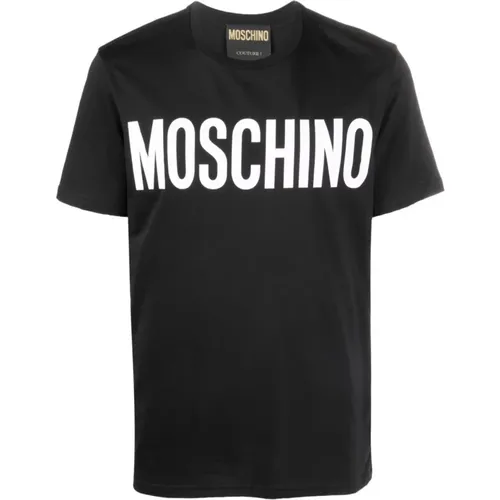 Stilvolle T-Shirts und Polos , Herren, Größe: S - Moschino - Modalova