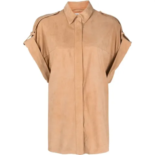Beaver Shirt, Scuri , female, Sizes: XS - Dondup - Modalova