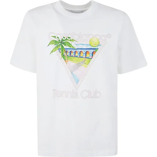 Tennis Club Icon T-Shirt Casablanca - Casablanca - Modalova