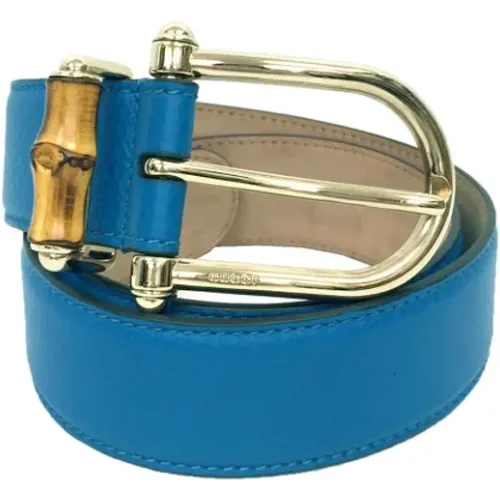 Pre-owned Leather belts , female, Sizes: ONE SIZE - Gucci Vintage - Modalova