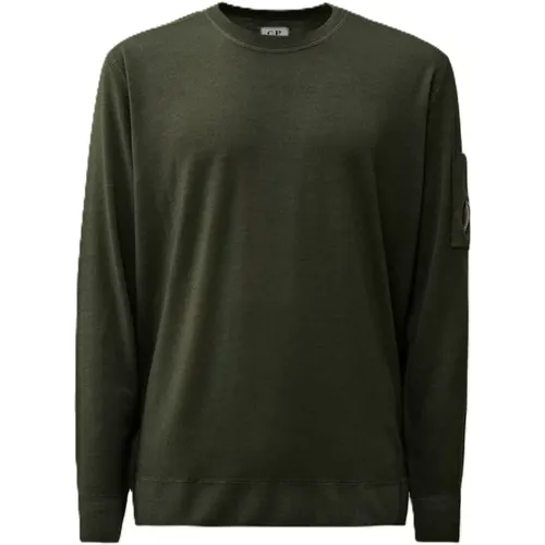 Grüner Merinowollpullover , Herren, Größe: 2XL - C.P. Company - Modalova