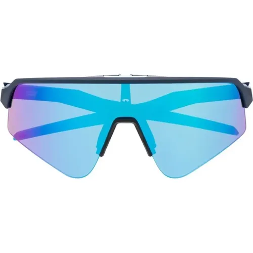Blaue Sonnenbrille mit Zubehör - Oakley - Modalova