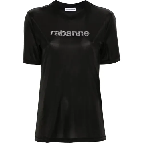 T-Shirts , Damen, Größe: S - Paco Rabanne - Modalova