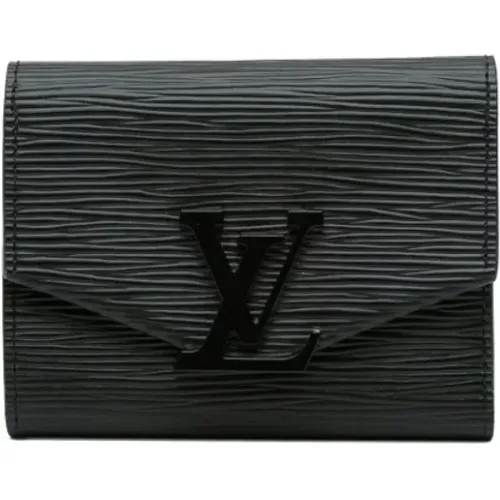 Pre-owned Leather wallets , female, Sizes: ONE SIZE - Louis Vuitton Vintage - Modalova