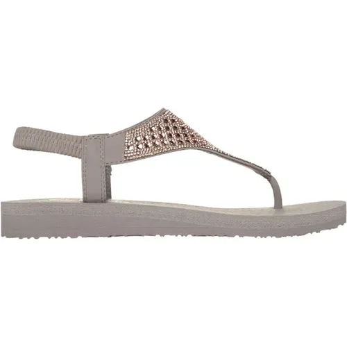 Rockstar Sandalen , Damen, Größe: 40 EU - Skechers - Modalova