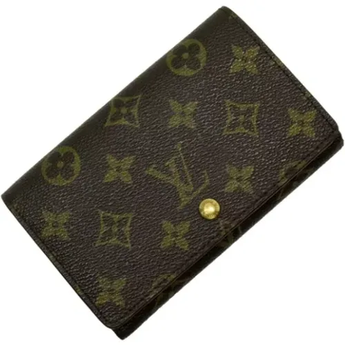 Pre-owned Canvas wallets , female, Sizes: ONE SIZE - Louis Vuitton Vintage - Modalova