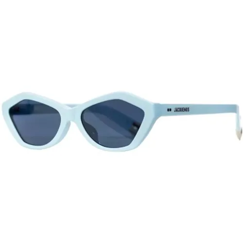 Blaue Gläser Sonnenbrille Jac42 C4 - Jacquemus - Modalova