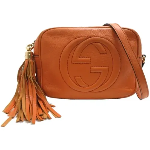 Pre-owned Leather shoulder-bags , female, Sizes: ONE SIZE - Gucci Vintage - Modalova