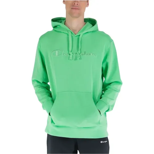 Stylish Hooded Sweatshirt , male, Sizes: L, M - Champion - Modalova