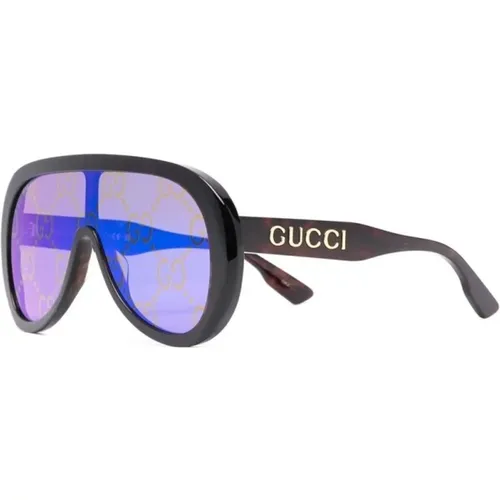 Gg1370S 002 Sonnenbrille , Herren, Größe: ONE Size - Gucci - Modalova