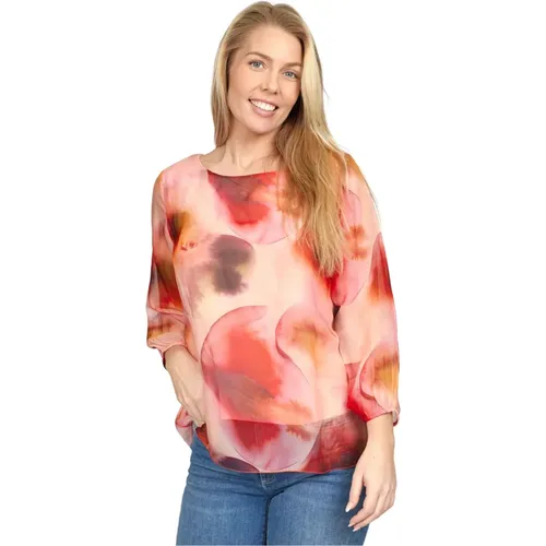 Rose Sassi Shirt/Blouse , female, Sizes: S, XL, L, M - 2-Biz - Modalova