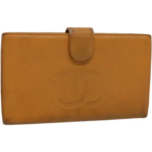 Pre-owned Leather wallets , female, Sizes: ONE SIZE - Chanel Vintage - Modalova