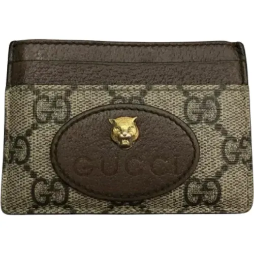 Pre-owned Leather wallets , female, Sizes: ONE SIZE - Gucci Vintage - Modalova