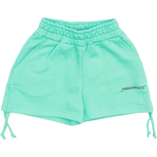 Grüne Kinder-Shorts mit Elastischem Bund - HINNOMINATE - Modalova