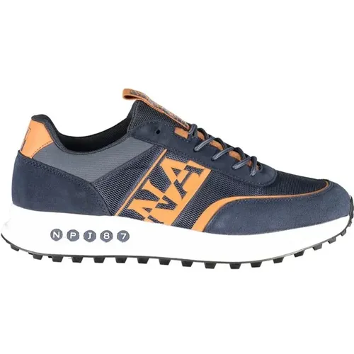 Contemporary Sneakers with Contrasting Details , male, Sizes: 6 UK, 10 UK - Napapijri - Modalova