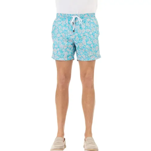 Turquoise Quick-Dry Clothing with Back Pocket , male, Sizes: XL - Barba - Modalova