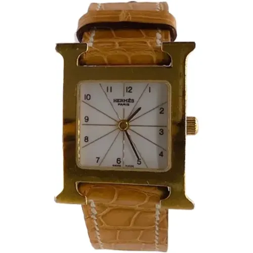 Pre-owned Metal watches , female, Sizes: ONE SIZE - Hermès Vintage - Modalova