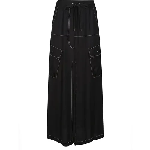 Nero Limousine Gulp Skirt , female, Sizes: M, XS, L, S - pinko - Modalova