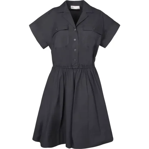 Dress with Classic Collar , female, Sizes: XS, 2XS, S - TORY BURCH - Modalova