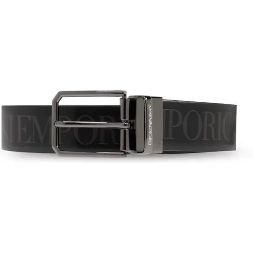 Reversible belt , male, Sizes: ONE SIZE - Emporio Armani - Modalova