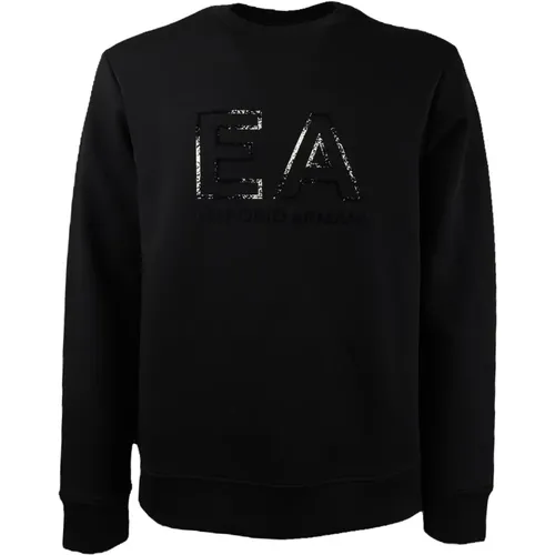 Sweatshirt mit Art. 3L1Mfg 1Jhsz - 0052 , Herren, Größe: XL - Emporio Armani - Modalova