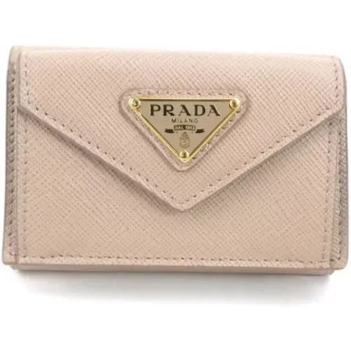 Pre-owned Leather wallets , female, Sizes: ONE SIZE - Prada Vintage - Modalova