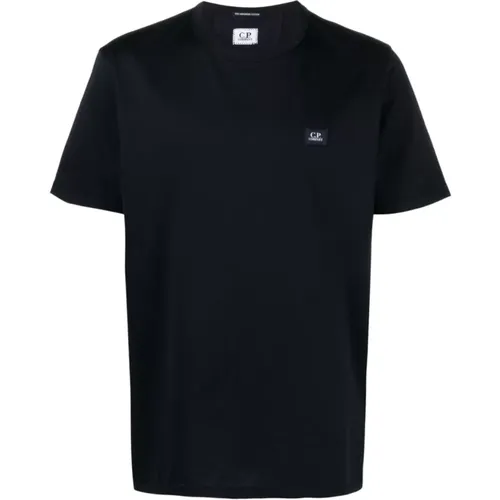 Logo Cotton T-shirt , male, Sizes: XL, S, M, L, 2XL - C.P. Company - Modalova