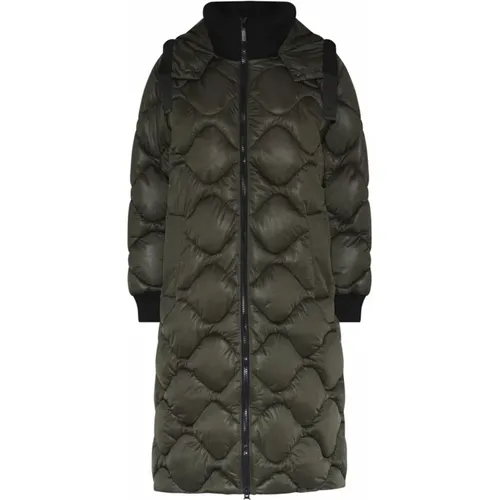 Quilted Parka with Rib Cuffs , female, Sizes: XL, XS - Etage - Modalova