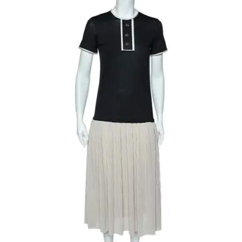 Pre-owned Cotton dresses , female, Sizes: 1 UK - Carolina Herrera Pre-owned - Modalova