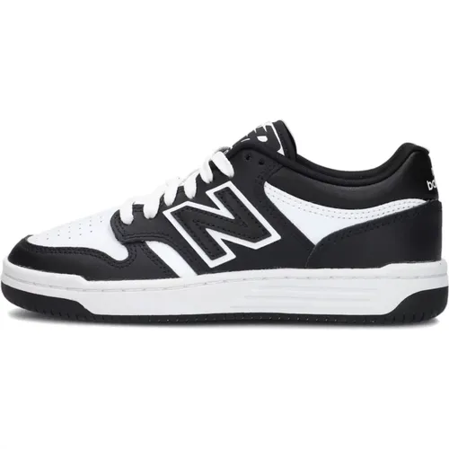 Jungen Schwarze Low-Top-Sneakers,Jungen Low Top Sneakers GSB480,Jungen Niedrige Sneakers Gsb480 - New Balance - Modalova