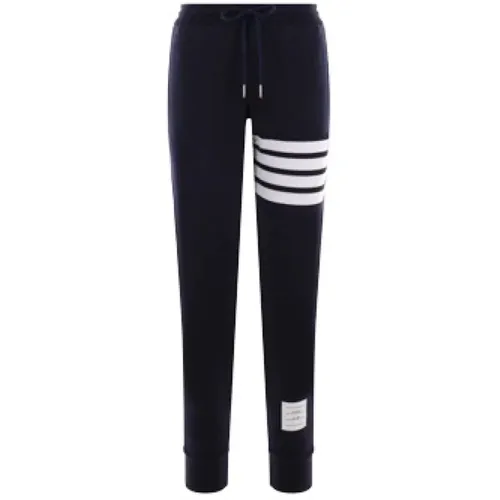 Jogging Trousers with 4-Bar Detail , female, Sizes: 2XS, 3XS - Thom Browne - Modalova